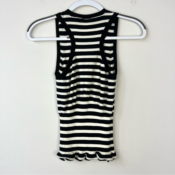 Sonia Rykiel Striped Knit Sweater Tank Top - Picture 5 of 5